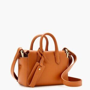 NWT! JCREW Harper Mini Leather Satchel Bag